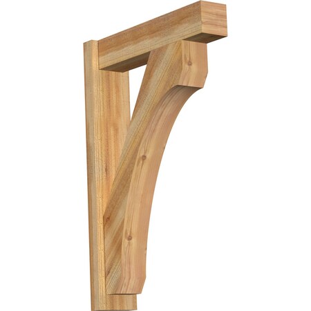 Legacy Block Rough Sawn Outlooker, Western Red Cedar, 6W X 24D X 36H